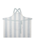 Sophie Allport teal blue linen cross back apron 87x77cm (British brand)