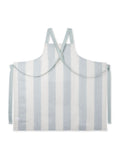 Sophie Allport teal blue linen cross back apron 87x77cm (British brand)