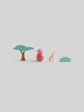 JoJo Maman Bébé wooden safari balance game, imported from the UK