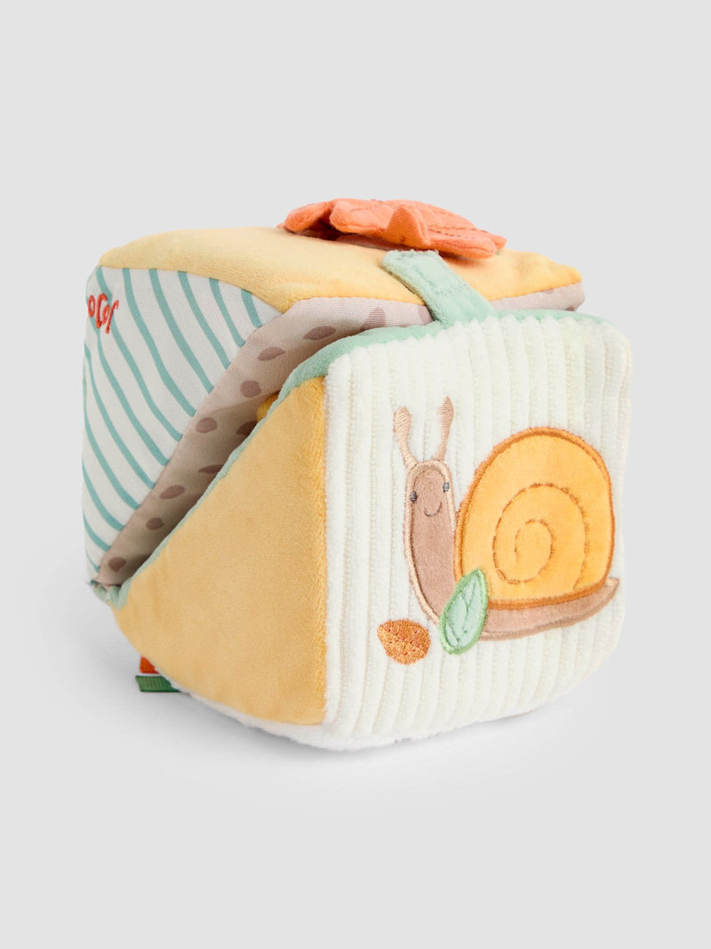 JoJo Maman Bébé Woodland Activity Cube sensory toy (British brand)