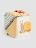 JoJo Maman Bébé Woodland Activity Cube sensory toy (British brand)