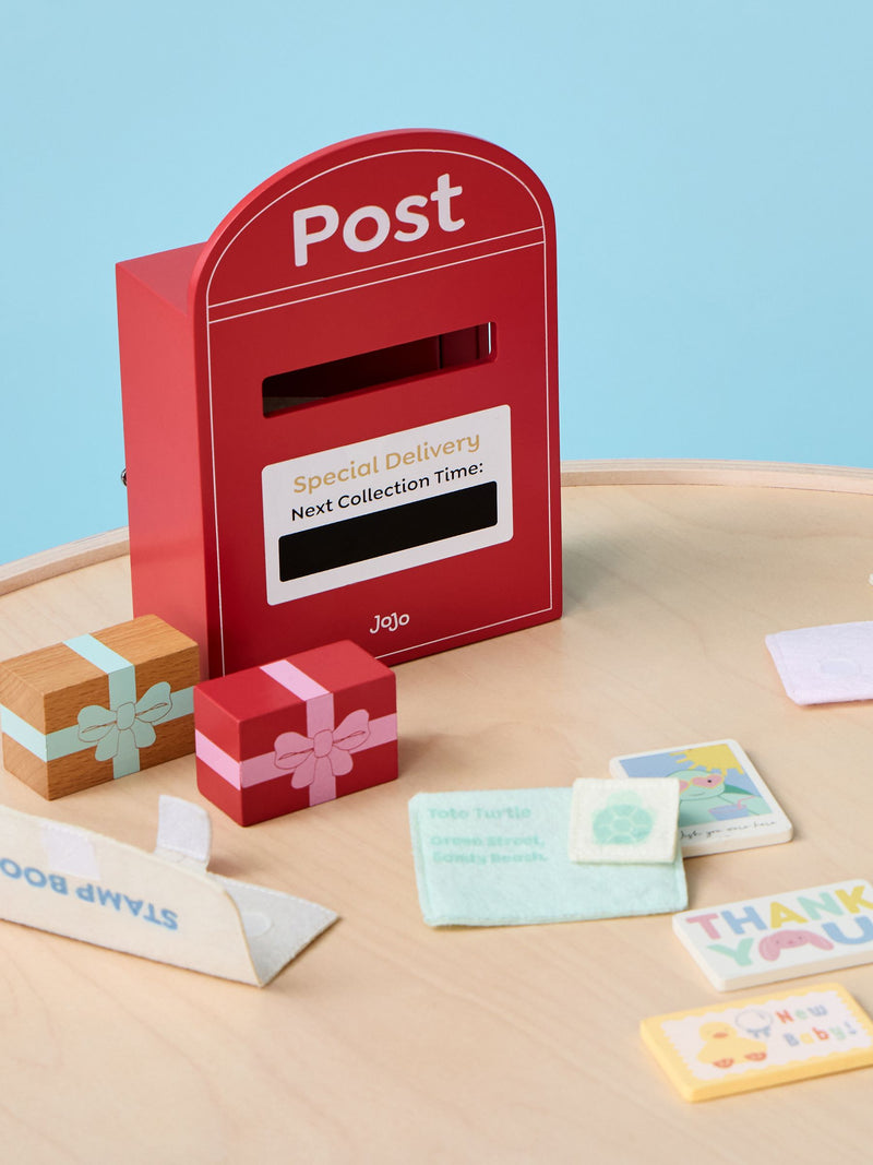 JoJo Maman Bébé Post Box Playset, imported from the UK
