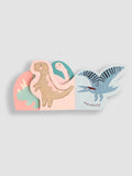 JoJo Maman Bébé dinosaur baby card book (British brand)