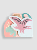 JoJo Maman Bébé dinosaur baby card book (British brand)