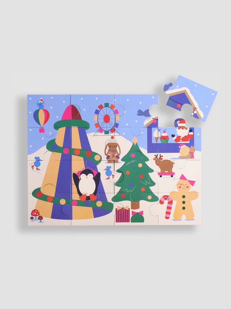 JoJo Maman Bébé Christmas jigsaw set of 2, imported from the UK