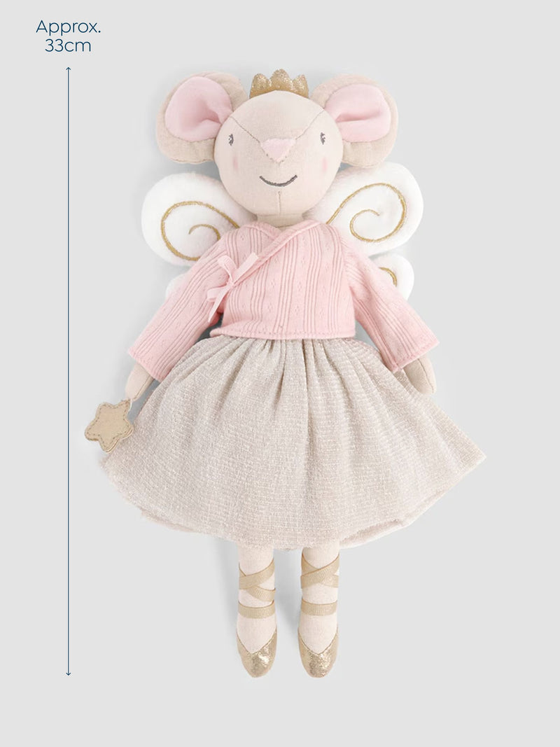 JoJo Maman Bébé Fairy Mouse Ragdoll 33cm - British product