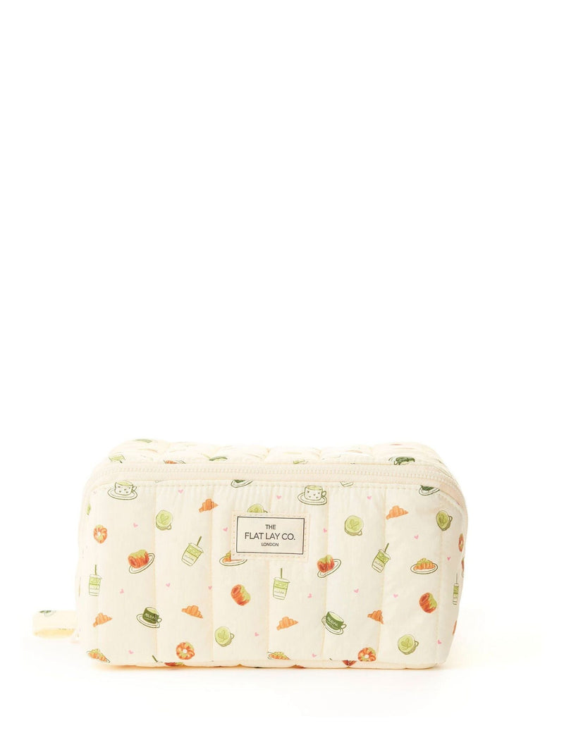 The Flat Lay Co marshmallow flat lay makeup box bag, UK version
