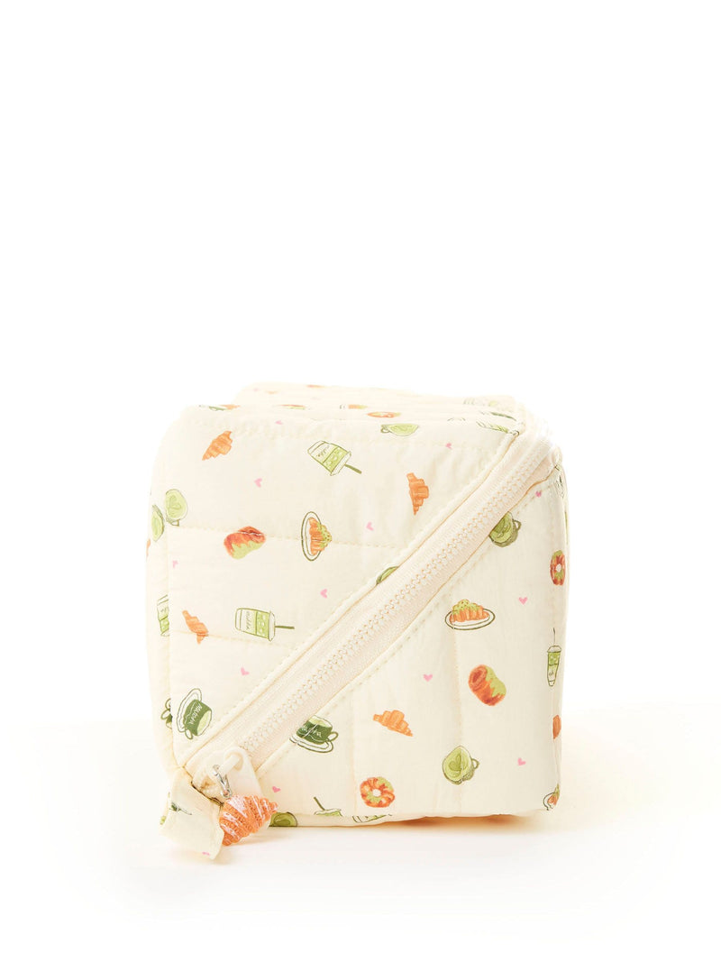 The Flat Lay Co marshmallow flat lay makeup box bag, UK version