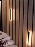 Eglo NEVIANO extended LED wall light 58cm black, UK version
