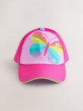 Little Bird pink butterfly baseball cap, imported from the UK