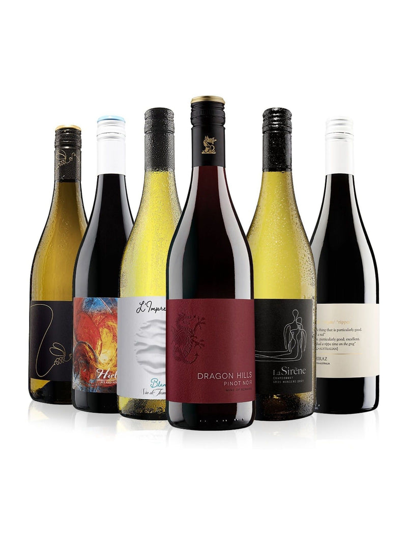 Virgin Wines mixed 6 bottle wine case (British brand)