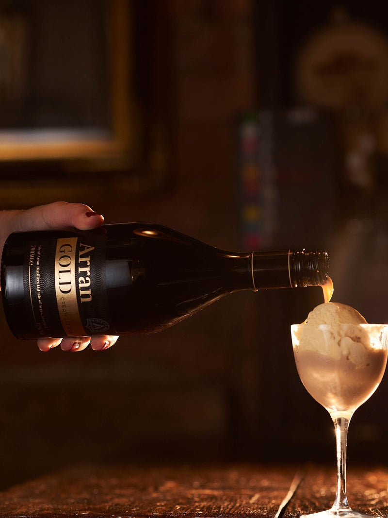 DrinksTime Arran Gold cream liqueur - British product