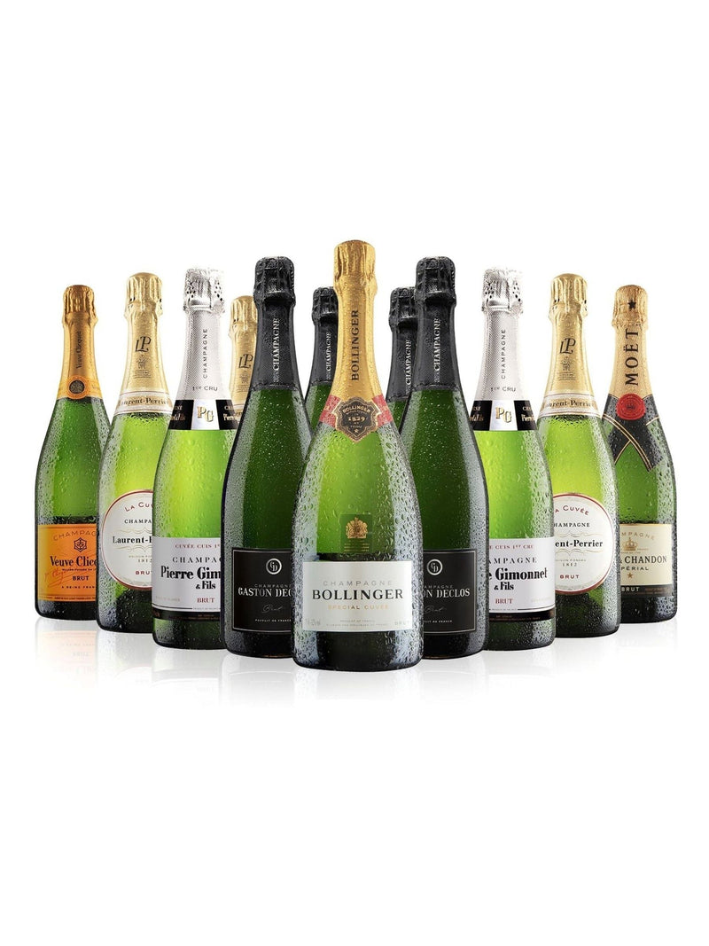 Virgin Wines Assorted Champagne 12 Bottle Case (British brand)