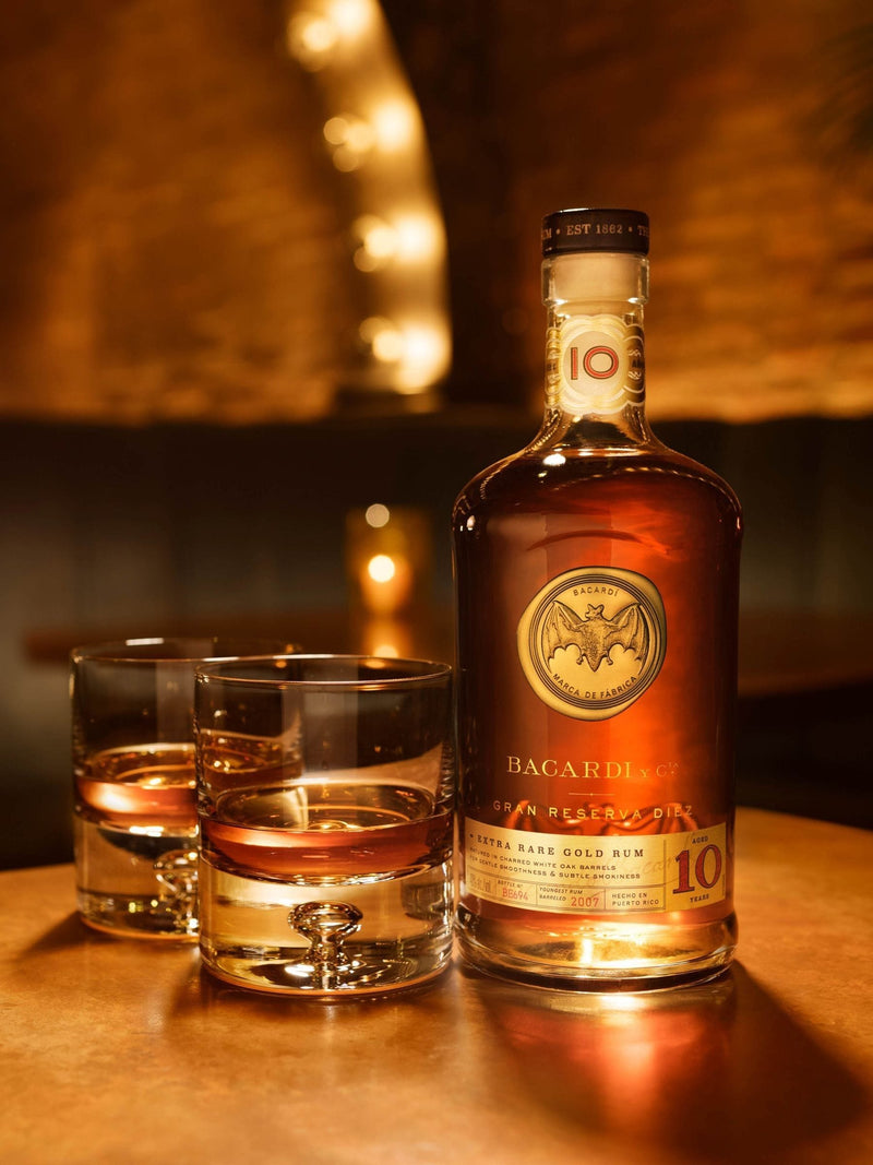 Bacardi Gran Reserva 10 rum - British product