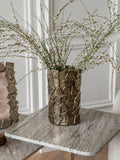 Libra Interiors Montrose gold decorative vase 25cm, UK version