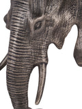 Libra Interiors grey cast aluminium elephant sculpture, UK version