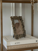 Next Libra Interiors Montrose Cast Aluminium Photo Frame Gold 5x7- Buy online at McGrocer