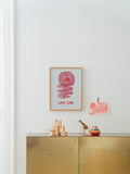 Paper Collective wall art Saki San (British brand)