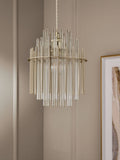 Brass Arundel Shade small ceiling light - British product