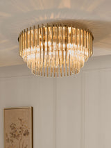 Next Next Arundel Glass Flush Ceiling Light 45cm Diameter- Buy online at McGrocer