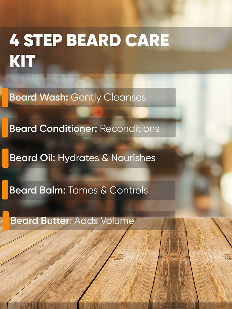 Mo Bros Sandalwood Beard Care Kit, imported from the UK