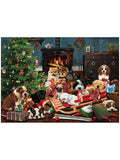 Cheatwell Games 1000 piece puzzle Christmas puppies - British product