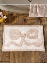 Next Natural Bow Bath Mat 50cm x 80cm- Buy online at McGrocer