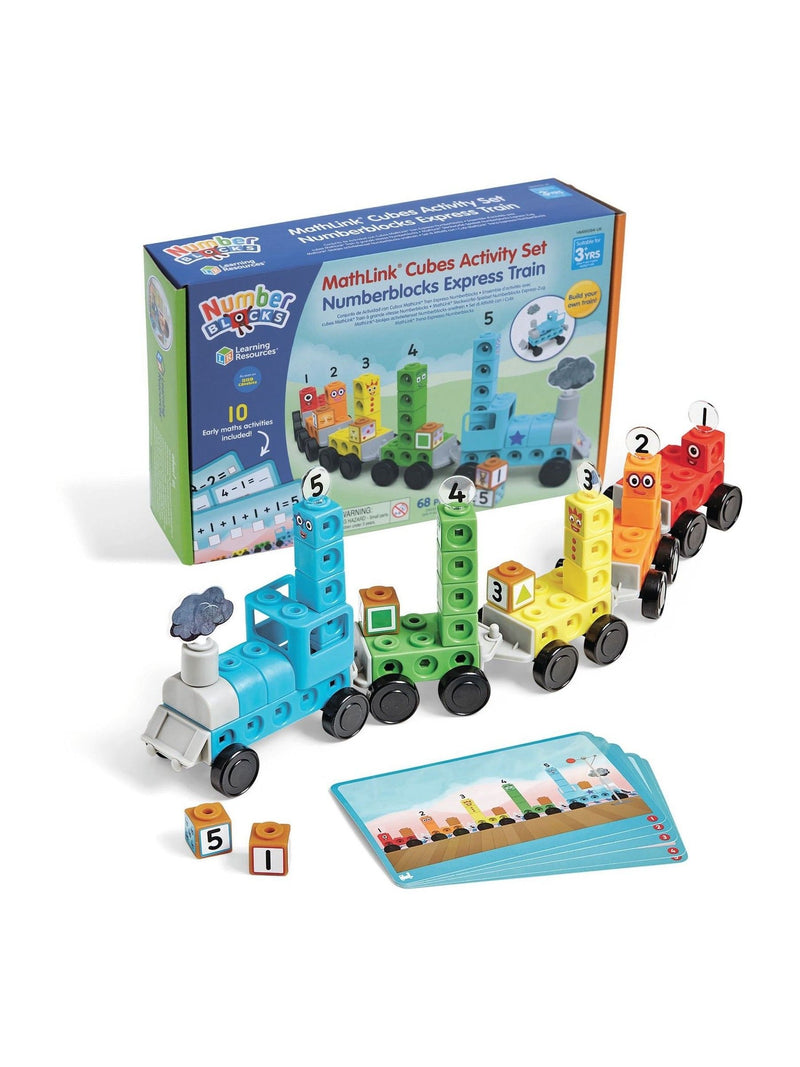 Learning Resources Numberblocks Express Train 68 Piece Set, imported from the UK