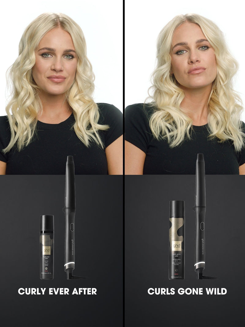 ghd Chronos Curve Conical Wand 28-23mm black - British product