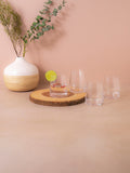 Mikasa Palermo stemless wine glass set of 4, imported from the UK