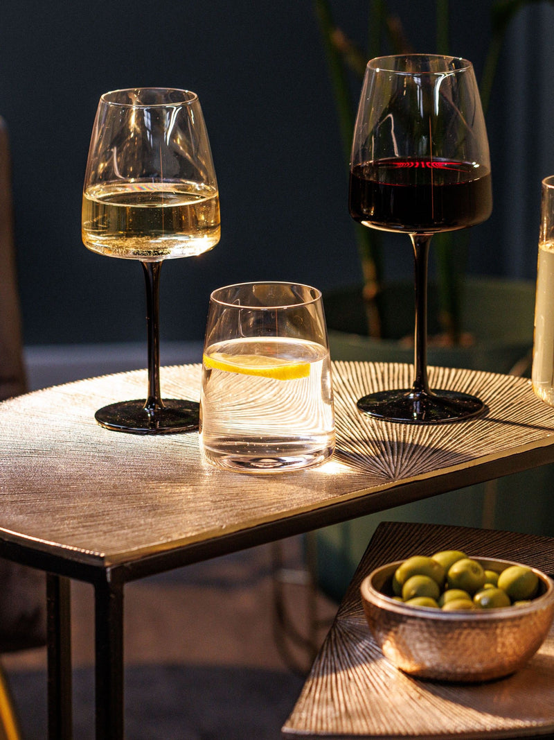 Mikasa Palermo stemless wine glass set of 4, imported from the UK