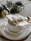 Mikasa White Camberlie dinner set 12-piece, imported from the UK