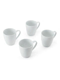 Mikasa white chalk porcelain mugs set of 4 380ml, imported from the UK