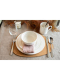 Mikasa White Egret dinner set 12 piece, imported from the UK
