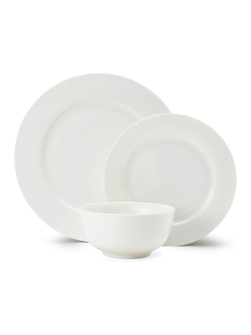 Mikasa White Egret dinner set 12 piece, imported from the UK