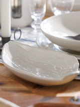 Next Mikasa White Cranborne Artichoke Stoneware Serving Dish- Buy online at McGrocer