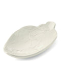 Mikasa White Cranborne Artichoke Stoneware Serving Dish, imported from the UK