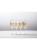 Mikasa Julie crystal flute glasses set of 4 - British product
