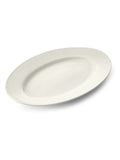 Mikasa White Large Cranborne Oval Ceramic Serving Platter, imported from the UK