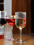 Mikasa Gold Sorrento wine glasses set of four, imported from the UK