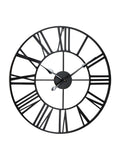 Charles Bentley black Wimbleball skeleton wall clock 80cm (British brand)