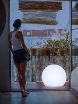 Next New Garden White Outdoor Buly Lighted Ball 60cm with Cable- Buy online at McGrocer