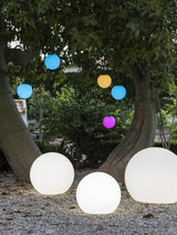 Next New Garden White Outdoor Buly Lighted Ball Spherical Cable Lamp, 50cm with Cable- Buy online at McGrocer