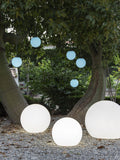 New Garden white outdoor lighted ball 50cm (British brand)