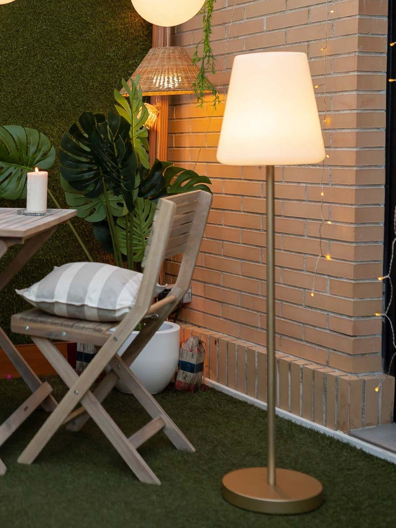 New Garden Lola Slim solar floor lamp 120cm, imported from the UK