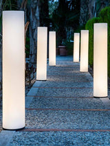 Next New Garden Fity White Floor Lamp with Cable, 100cm- Buy online at McGrocer