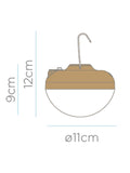 New Garden Cherry rechargeable portable light bulb beige imported from the UK