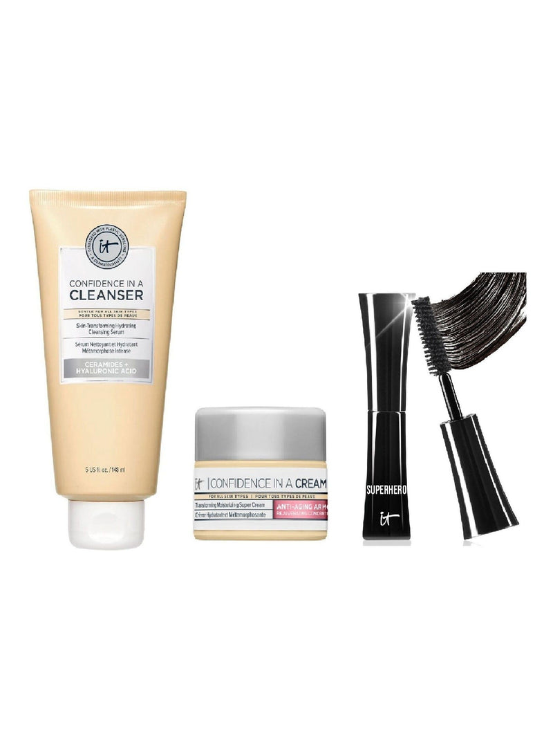 IT Cosmetics travel size skincare trio set, UK version