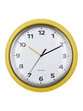 Karlsson Bright Yellow Modern Retro Wall Clock 34 cm, UK version