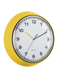 Karlsson Bright Yellow Modern Retro Wall Clock 34 cm, UK version
